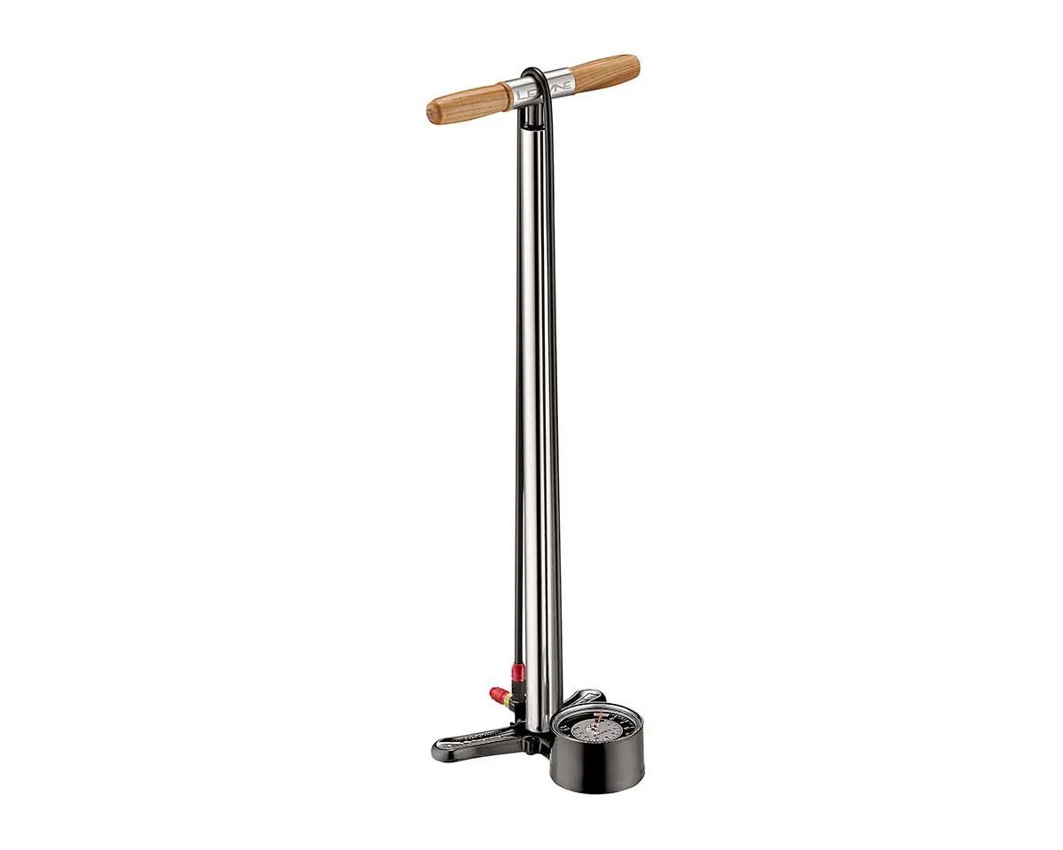 Lezyne Alloy Floor Drive Tall 3.5" Floor Pump (Silver)